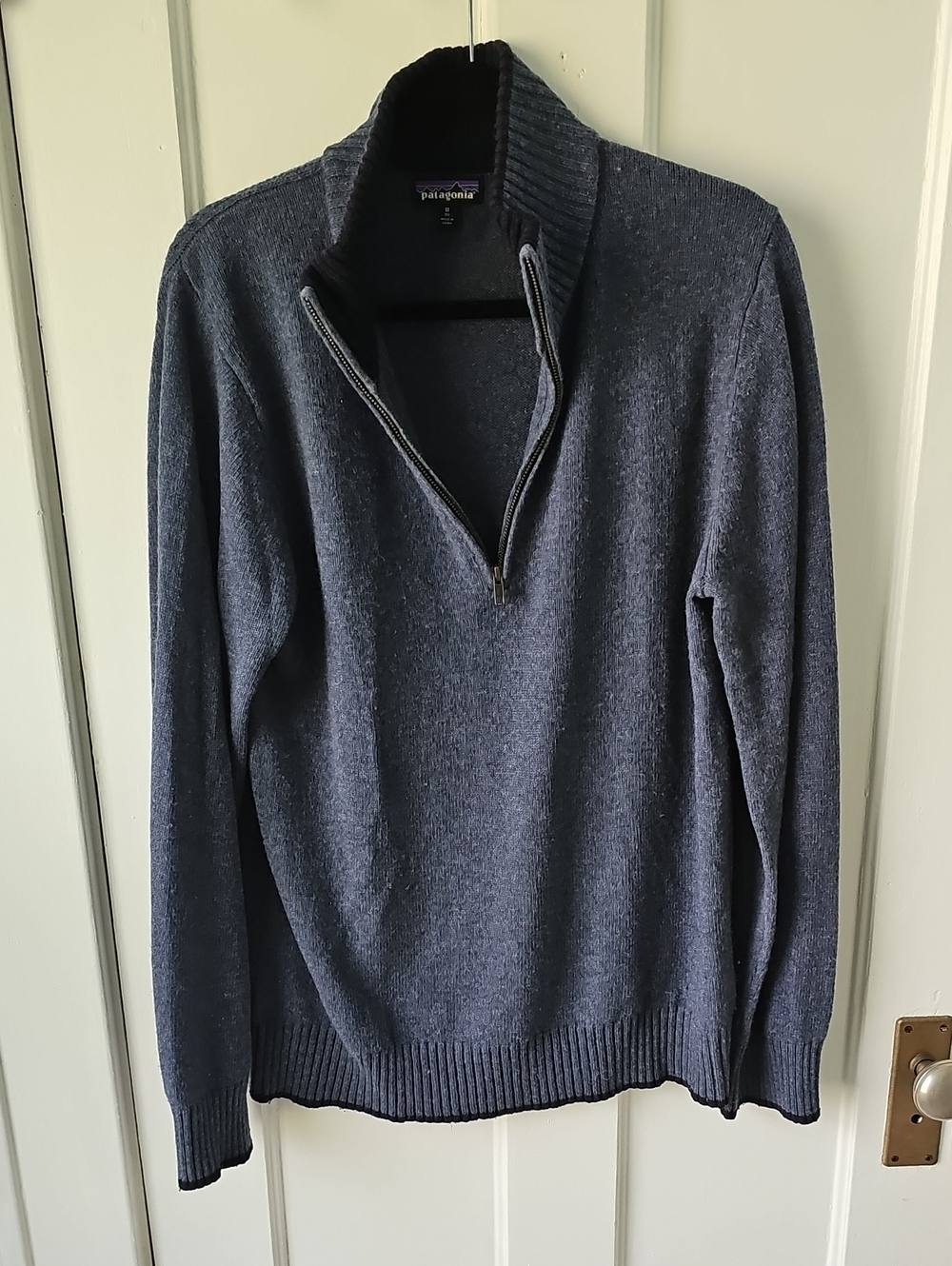 Patagonia Quarter Zip wool sweater